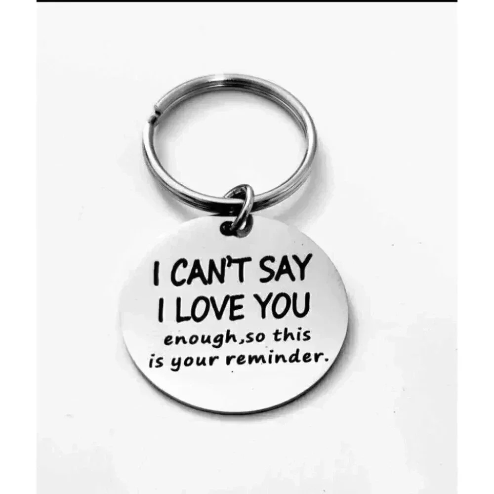 I Love You Reminder Keychain